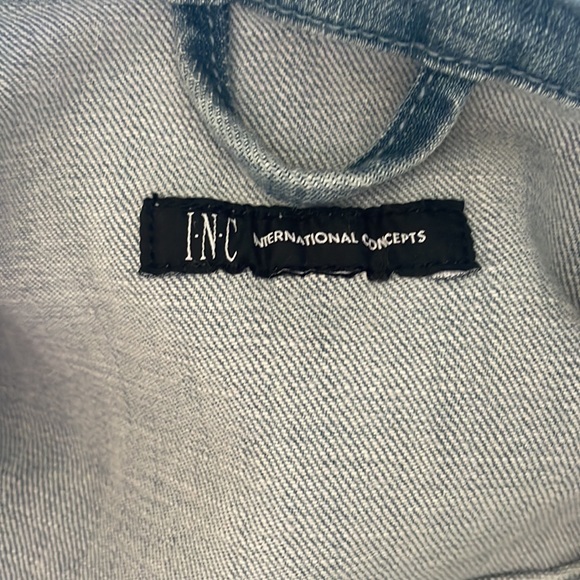 Nwots INC hand beaded denim jacket - Picture 9 of 9